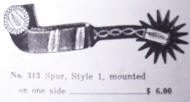 Crockett spurs photo