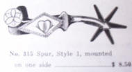 Crockett spurs photo